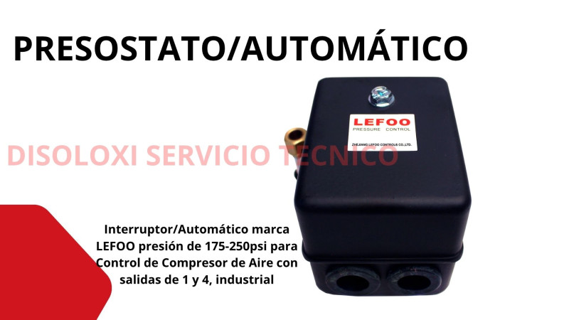 Presostato/Automatico