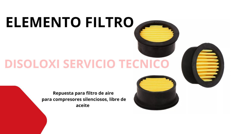 Repuesto, elemento filtro