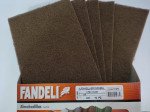Fibra Beige/Cafe Grado Mediano FANDELI De Pulir