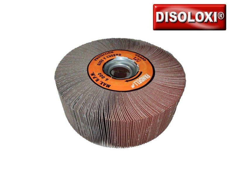Disco Lija FANDELI 6x2x1 Grano #40 #60 #80 #120