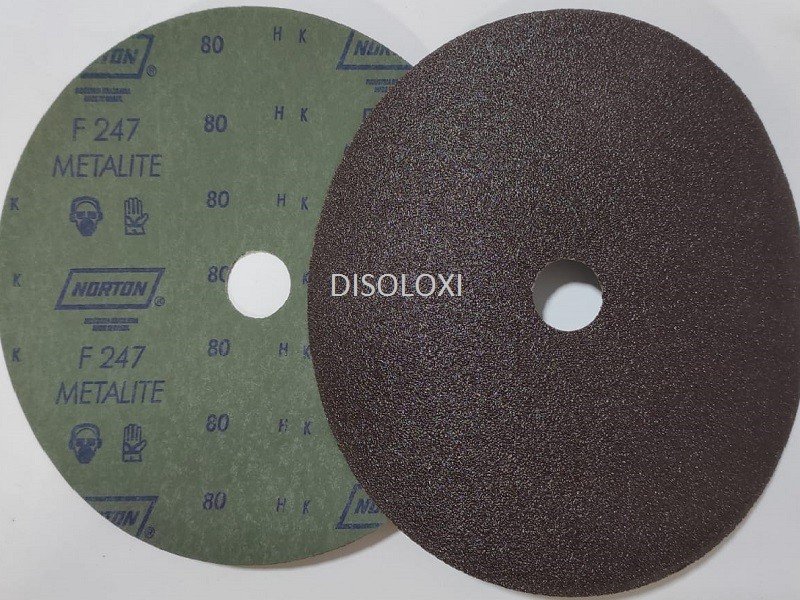 Lija De Disco NORTON 247 7" #80