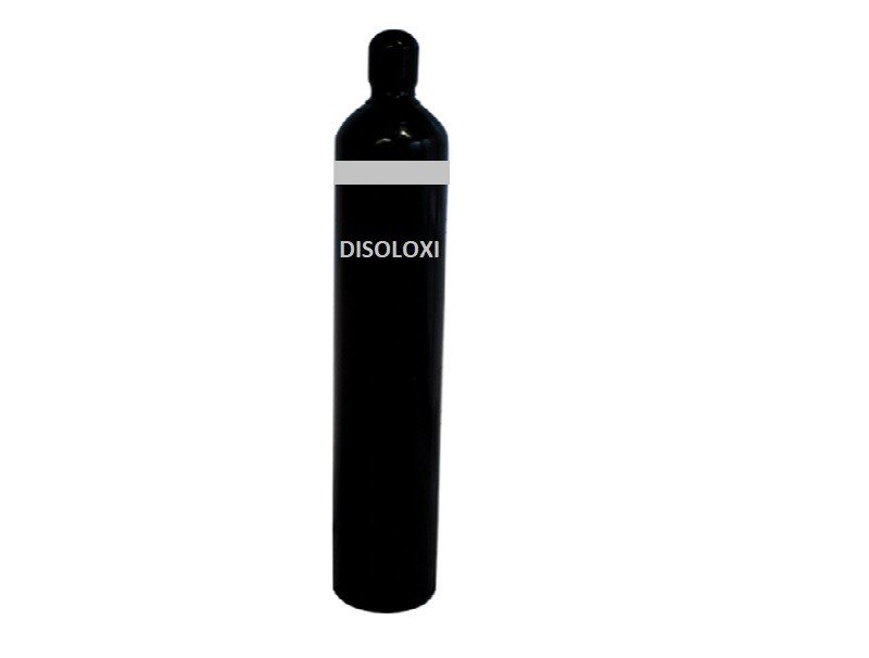 Cilindro Aga Mix20 DISOLOXI 6m3 ISO 9809-1
