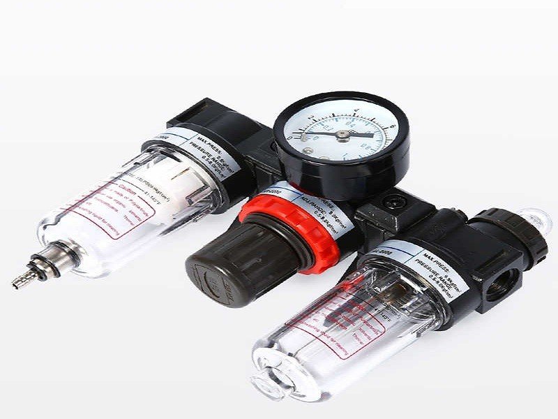 Filtro regulador lubricador con rosca 1/4NPT
