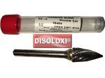 Fresa Met&aacute;lica De Carburo De Tungsteno Esmeril Recto