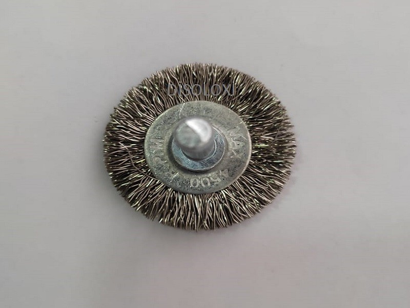 Cepillo Redonda Con Vastago INOX 1 1/2"