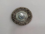 Cepillo Redonda Con Vastago INOX 1 1/2"