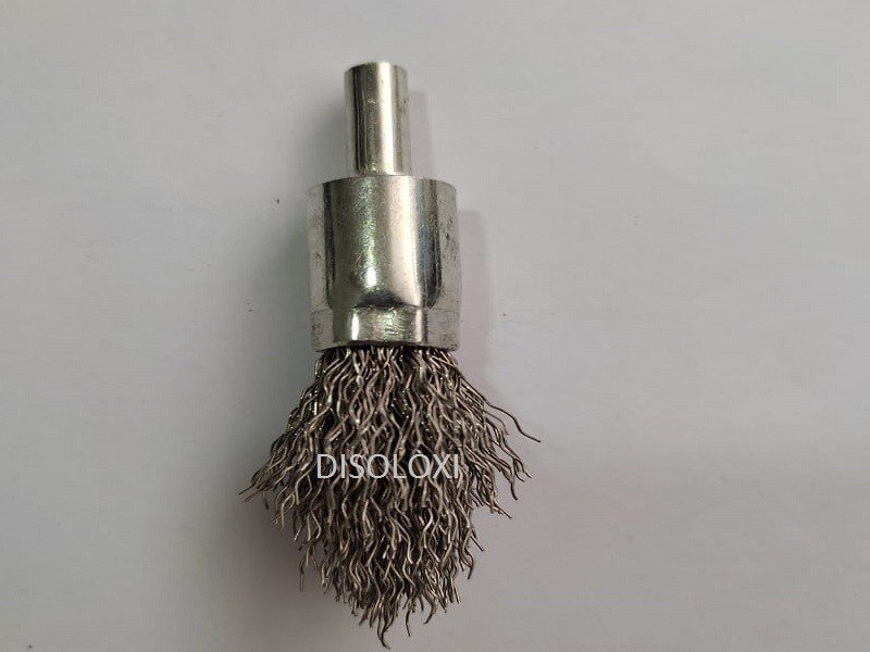 Cepillo Brocha Diamante Con V&aacute;stago INOX