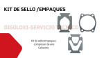 Vàlvulas empaques para cabezote