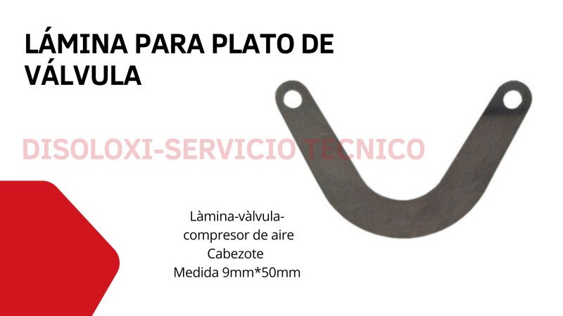 V&agrave;lvulas empaques para cabezote de compresores 