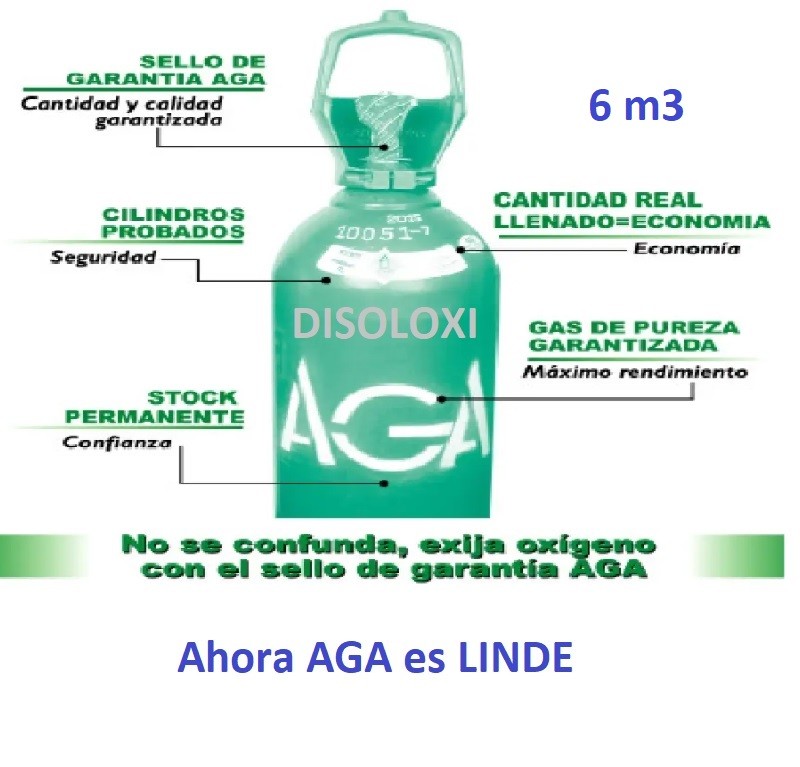oxigeno Linde 6m3