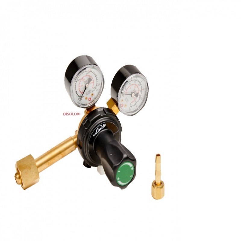 Regulador Linde Basecontrol para Ox&iacute;geno Industrial