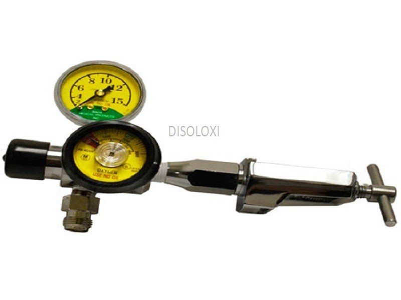 Regulador  Mada  De 2-15 LPM Doble Man&oacute;metro  CGA 870
