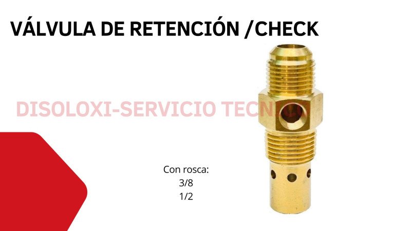 V&agrave;lvulas de retenci&ograve;n